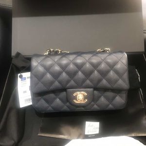 Chanel mini rectangle classic flap
